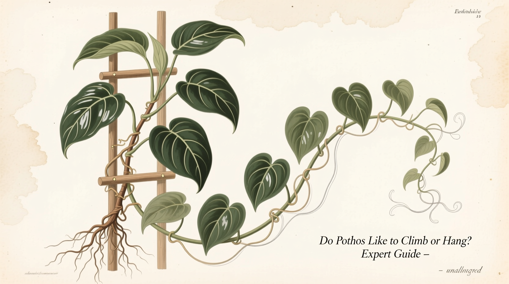 Do Pothos Like to Climb or Hang? Expert Guide