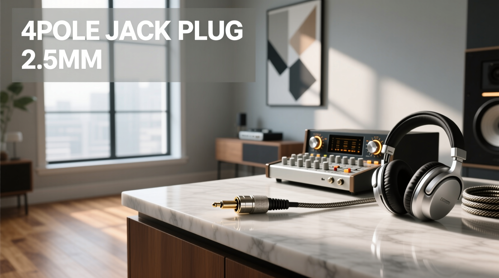 2.5mm 4 pole jack plug guide how to choose use