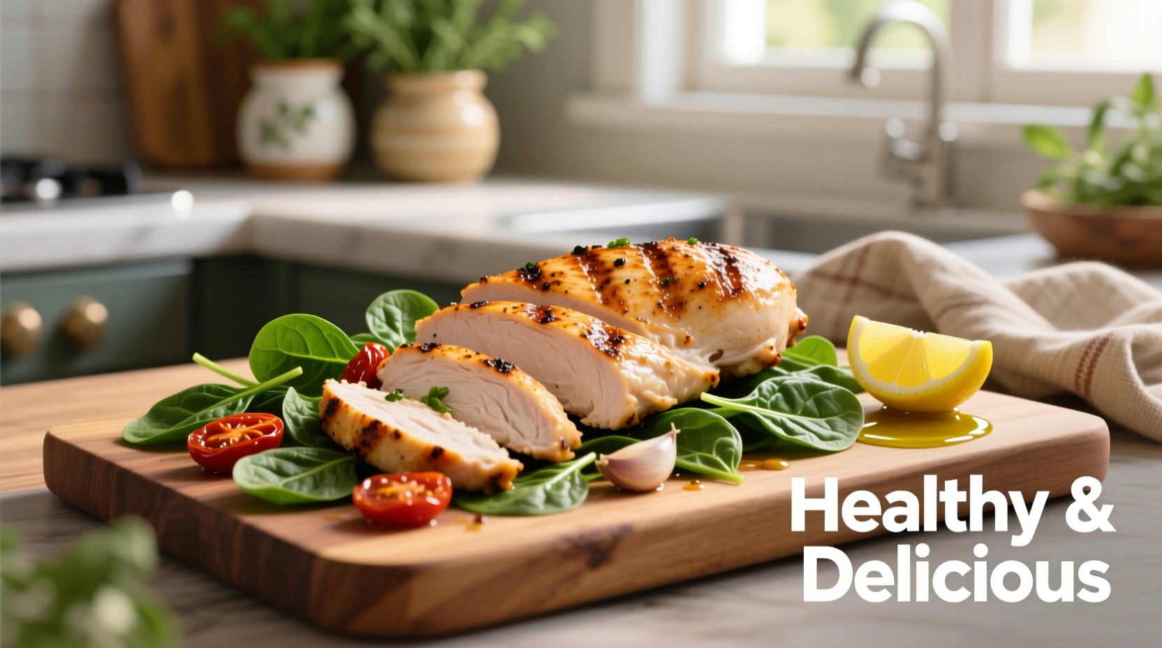 3 Healthy Chicken Recipes with Spinach (Under 400 Calories)