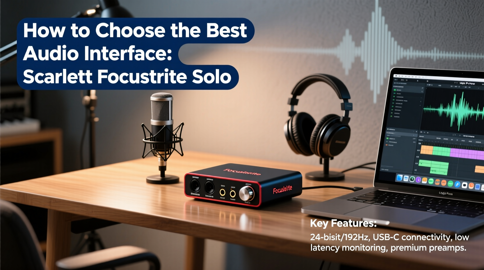 audio interface scarlett focusrite solo