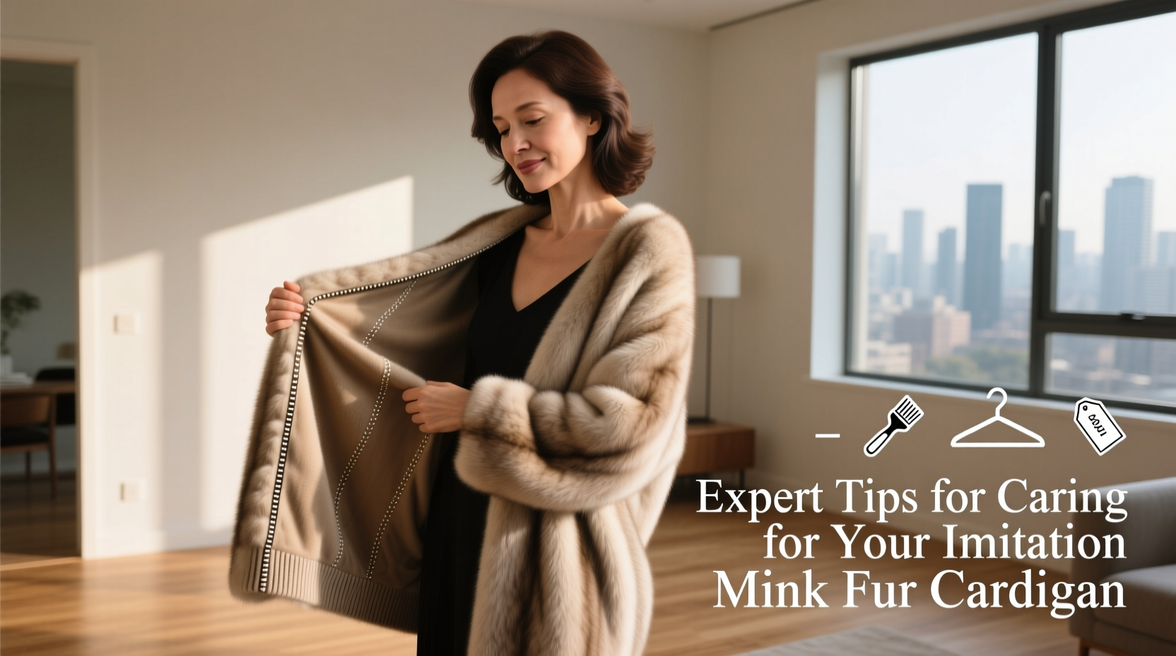 expert tips for maintaining and caring for your imitation mink fur cardigan