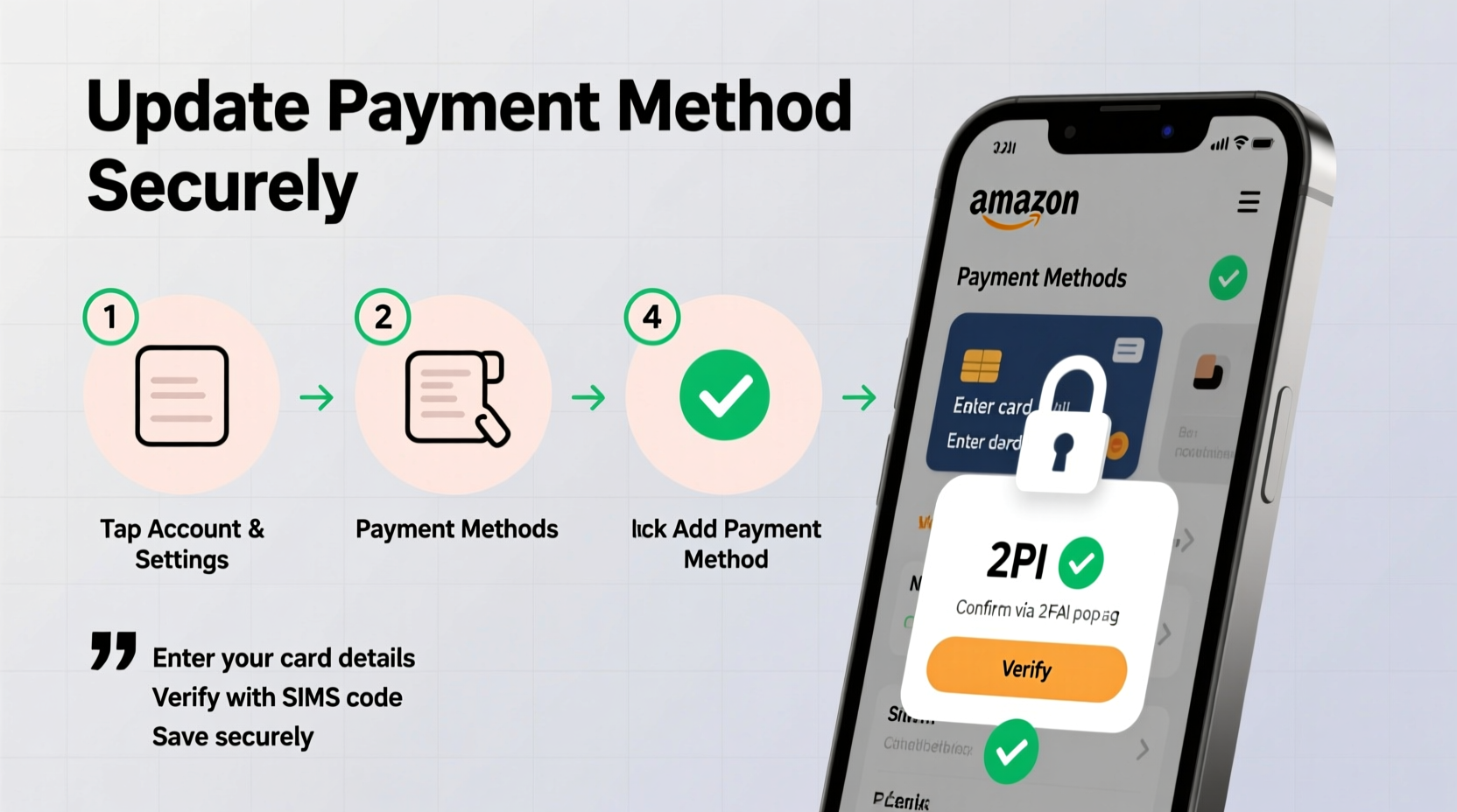 step by step guide to updating your amazon payment method quickly and securely