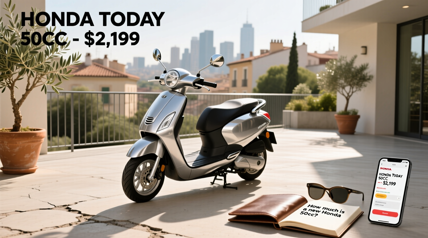 How to choose Honda 50cc scooter, How much is a new Honda 50cc?