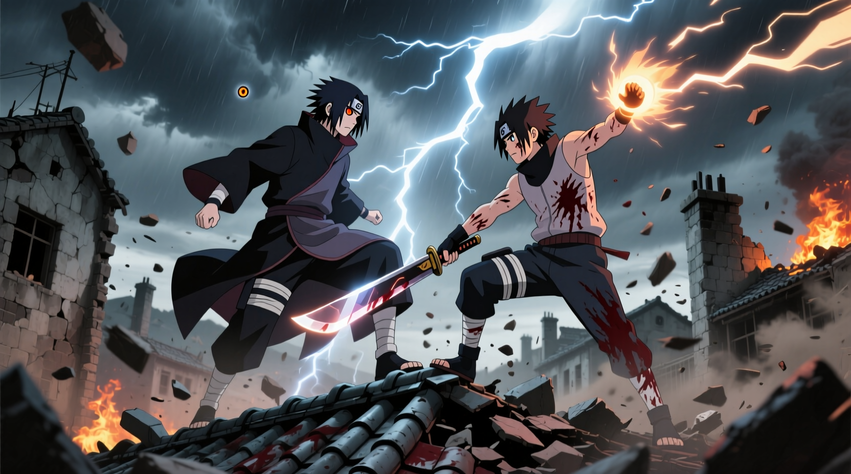 itachi vs sasuke was the fight rigged or did sasuke actually stand a chance