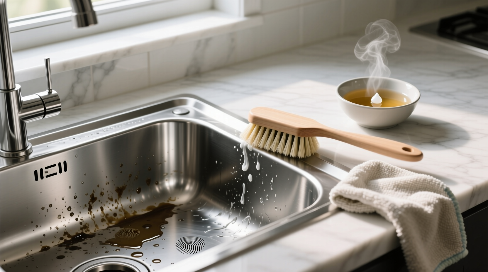 how to clean stainless steel