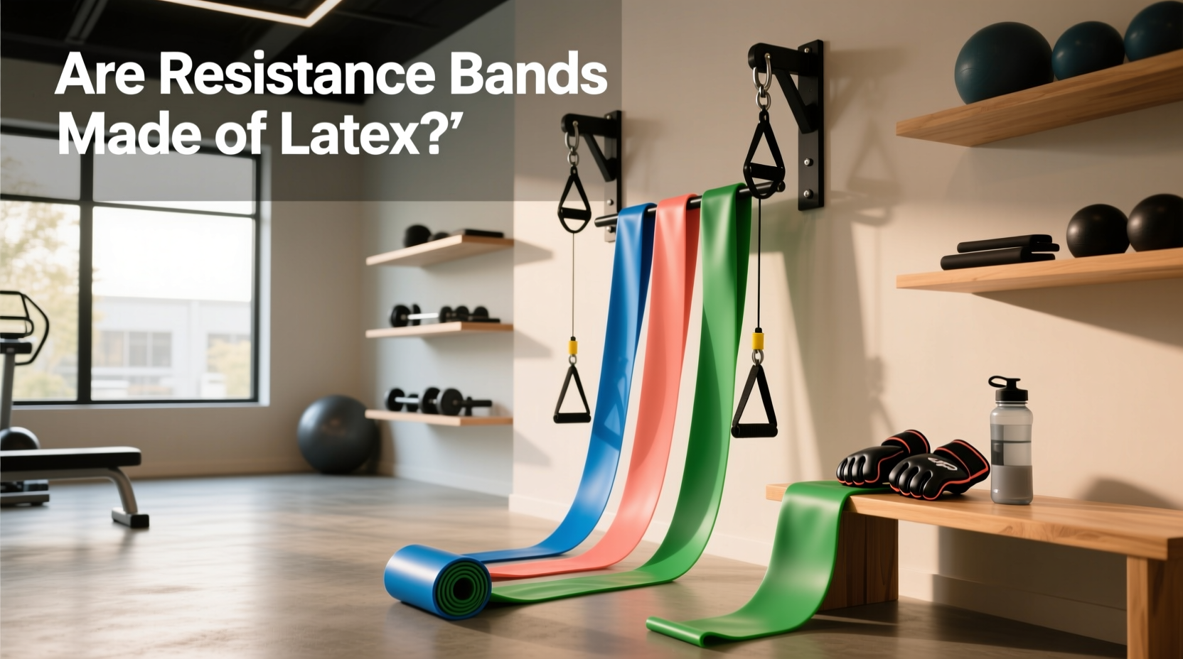 are resistance bands made of latex 