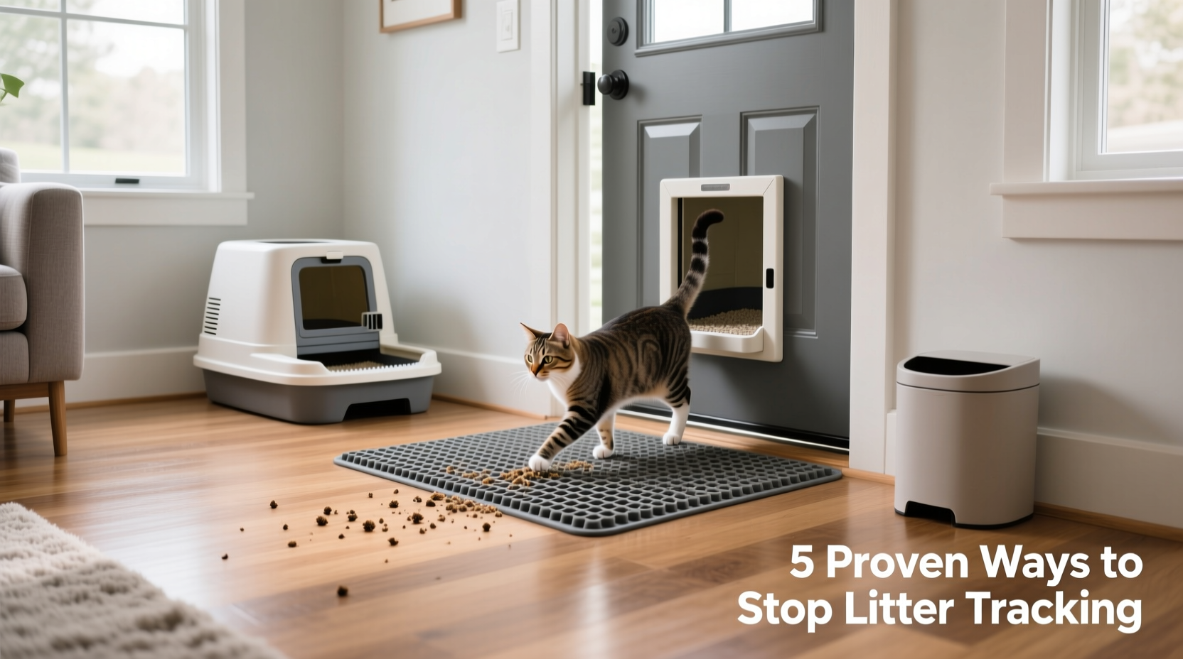 effective strategies to minimize cat litter tracking and keep your home clean