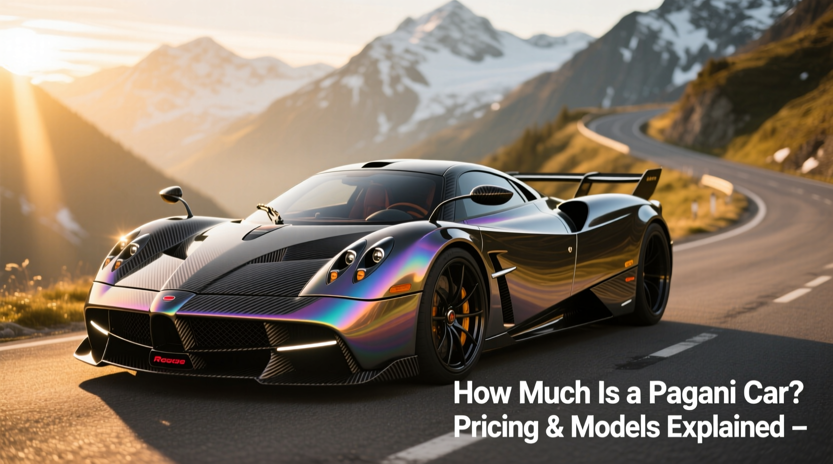 how much is a pagani car