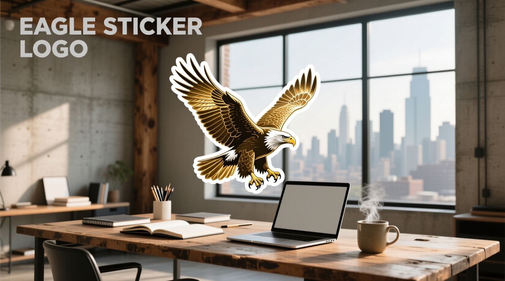 What Is an Eagle Sticker Logo and Where to Use It?