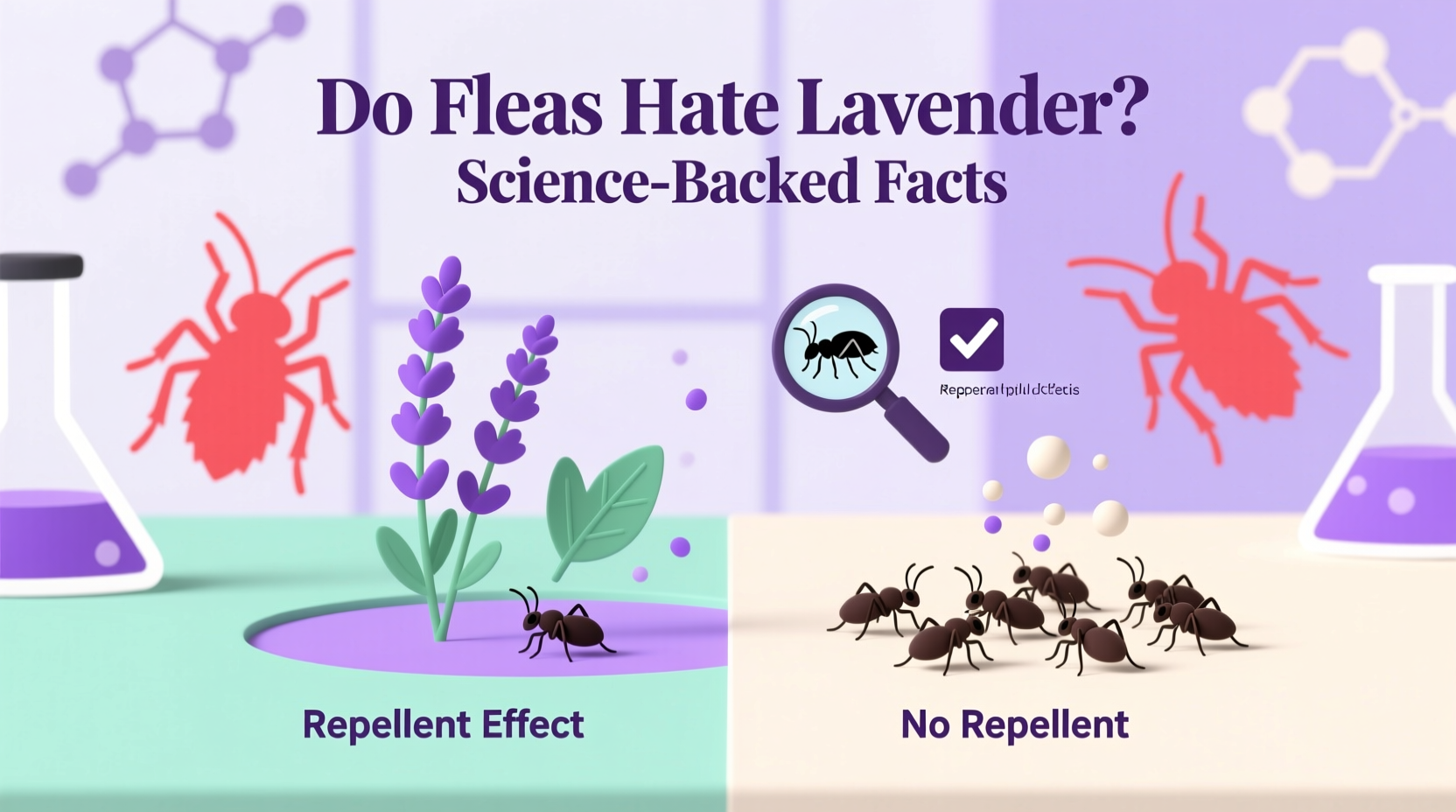 do fleas not like lavender