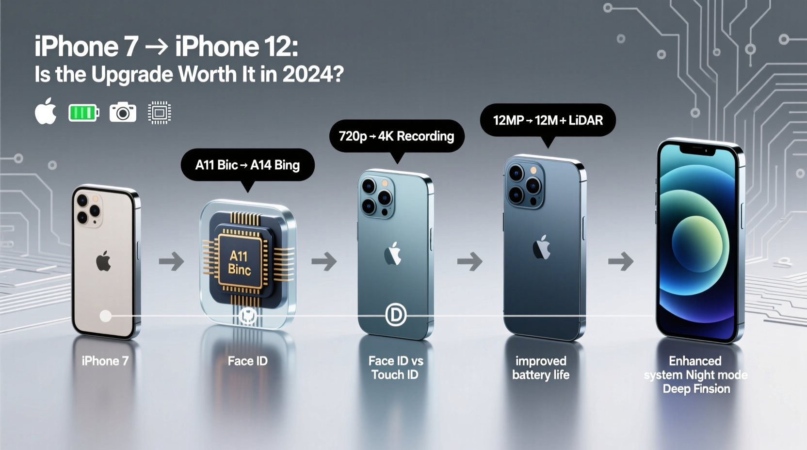 iphone 7 to iphone 12 is the upgrade really worth it in 2024