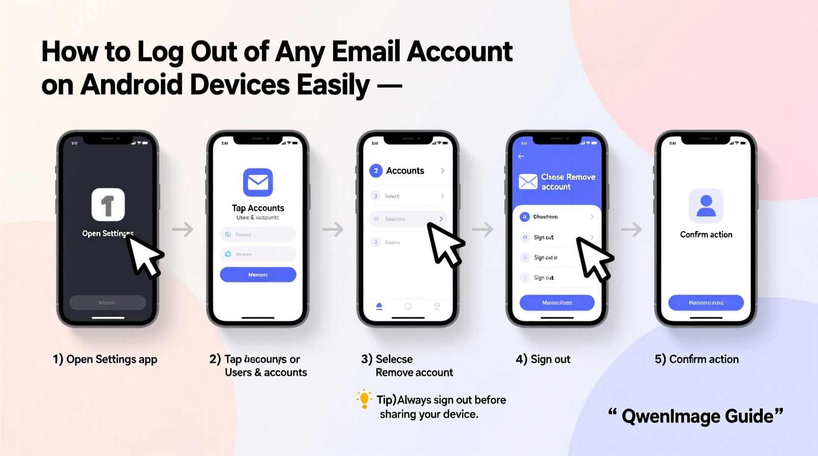 complete guide how to log out of any email account on android devices easily