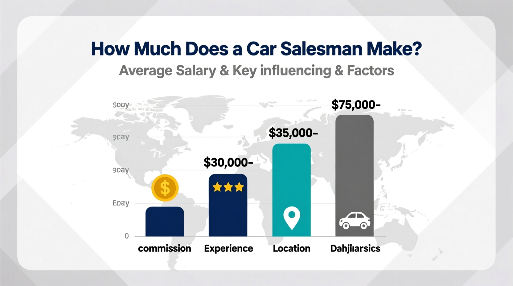 how much does the car salesman make