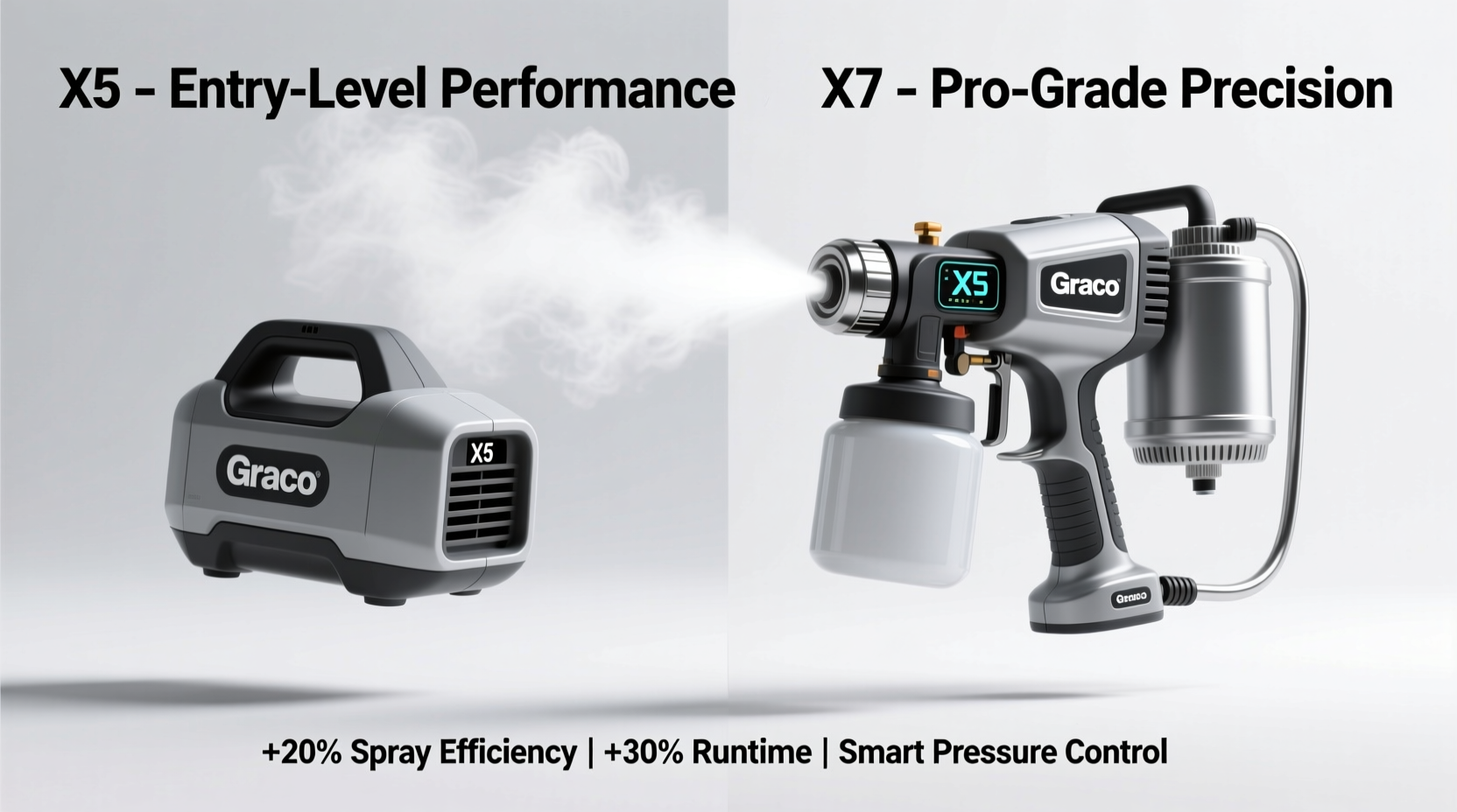 graco x5 vs x7 which paint sprayer is actually worth the upgrade