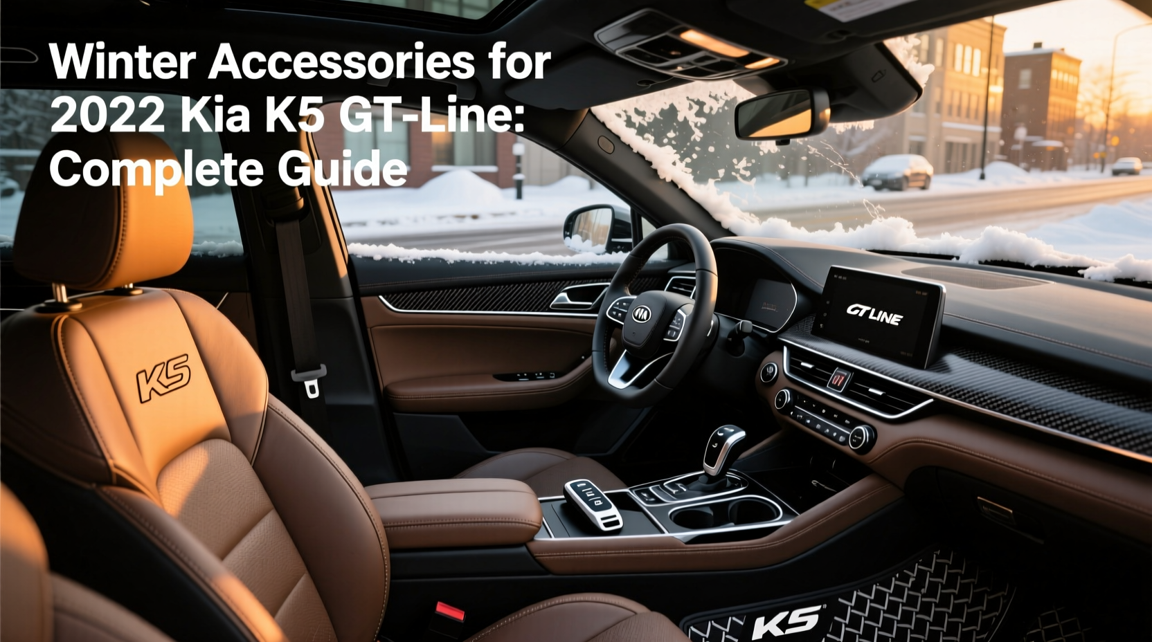 winter accessories 2022 k5 gt line