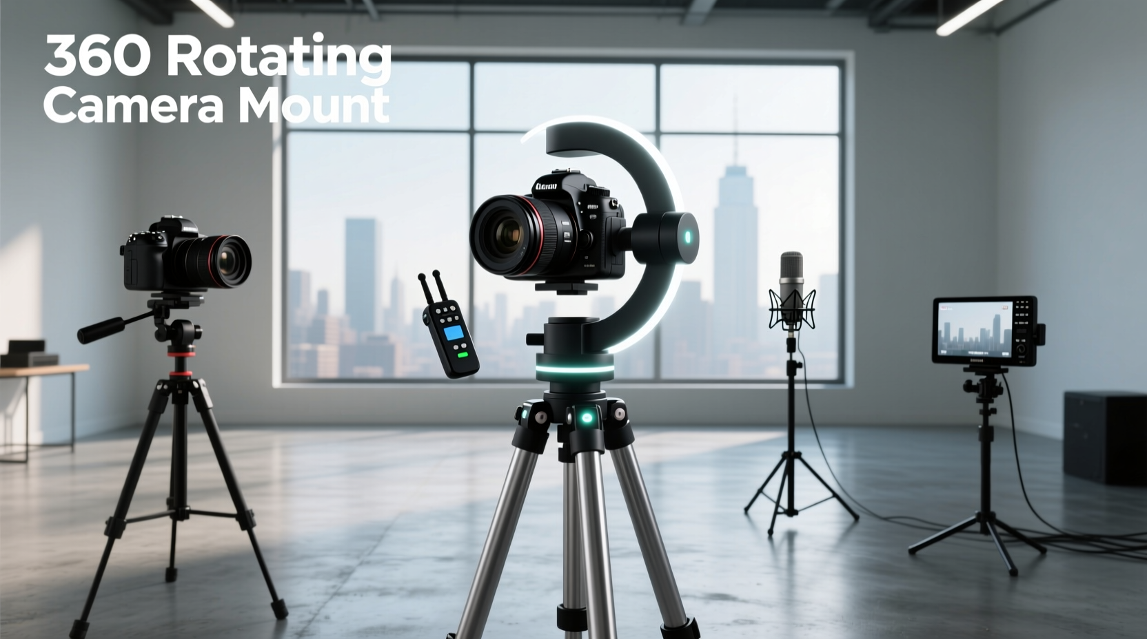 How to Choose a 360 Rotating Camera Mount for Stable Shots