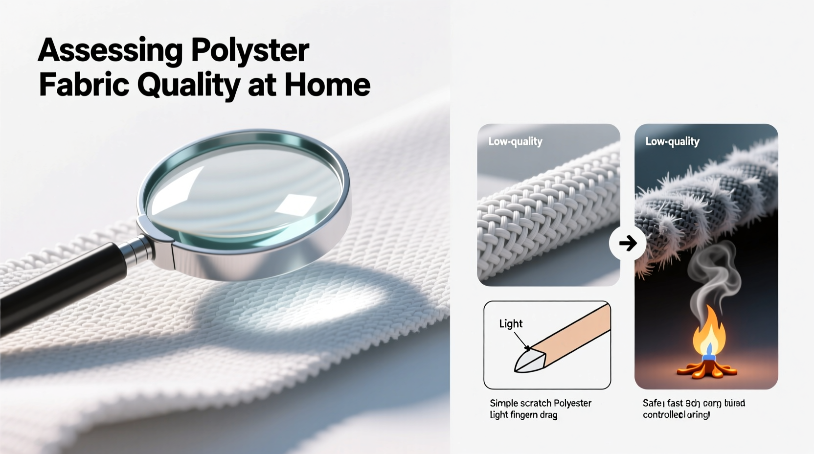 a practical guide to assessing polyester fiber fabric quality at home