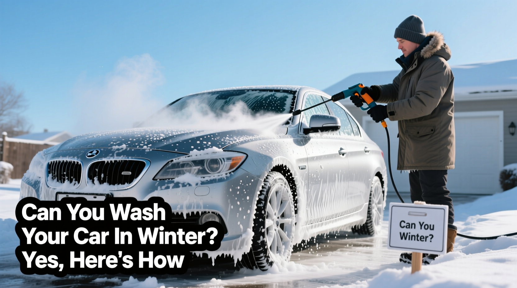 can you wash your car in the winter
