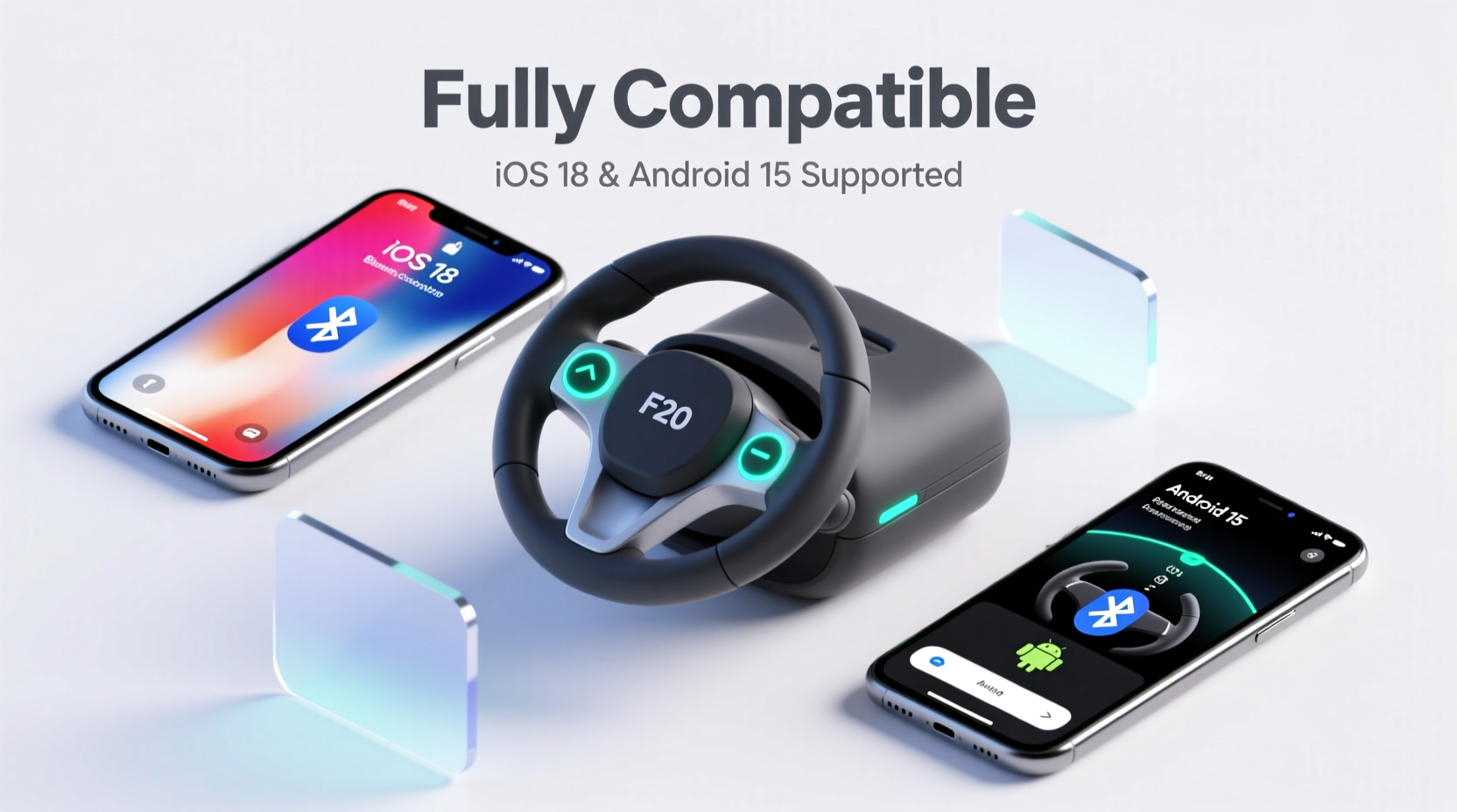 f20 steering controls ios18 android15