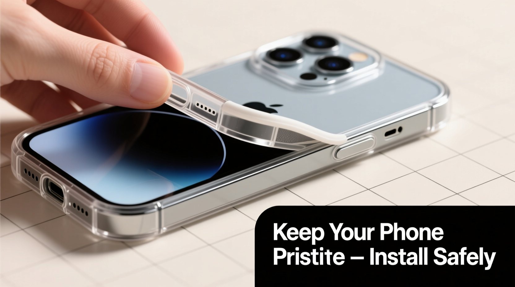 how to install an iphone case safely prevent scratches and keep your phone pristine