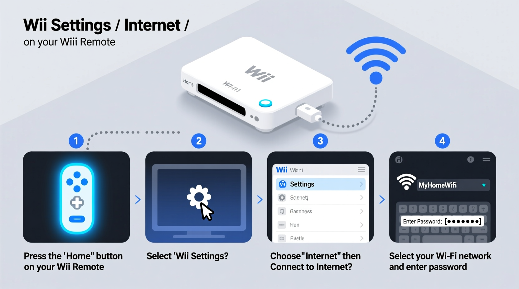 step by step guide to easily connect your wii console to any wi fi network