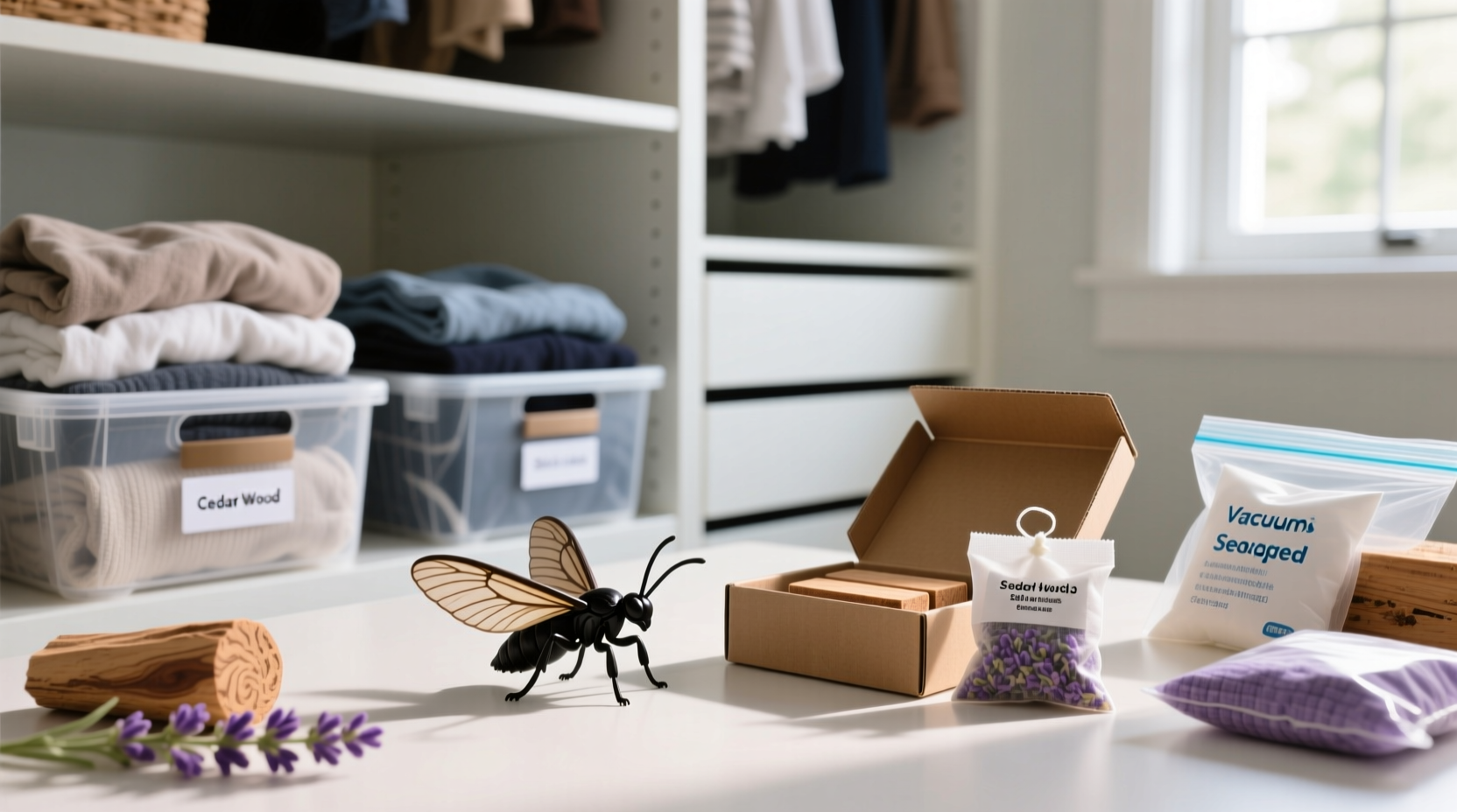 how to get rid of clothes moths