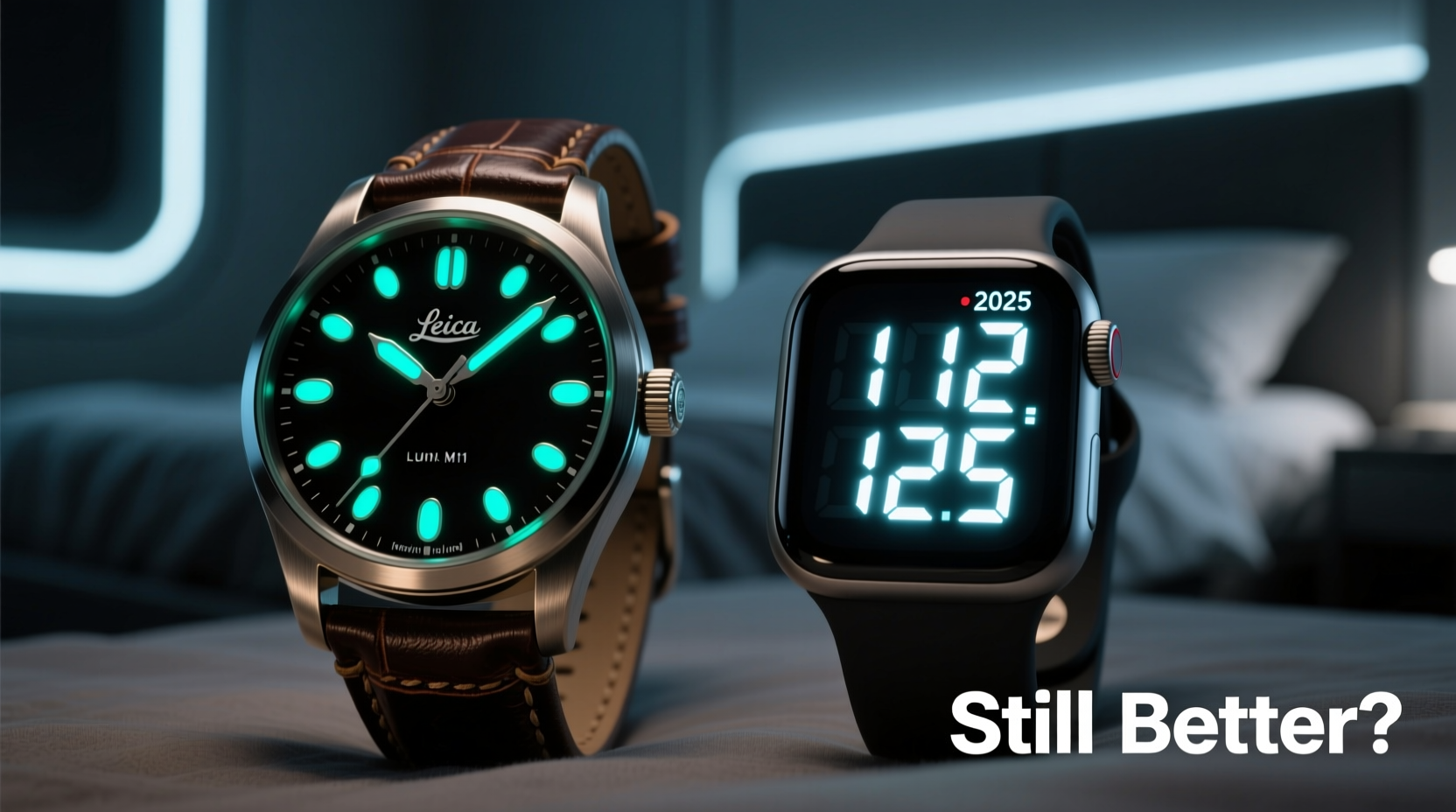 luminous vs digital watches are glowing hands still better than a screen in 2025