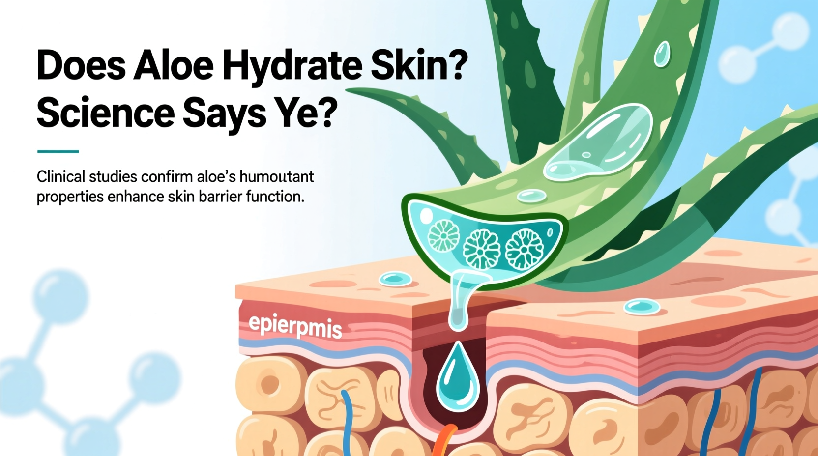 Does Aloe Hydrate Skin? Science Says Yes