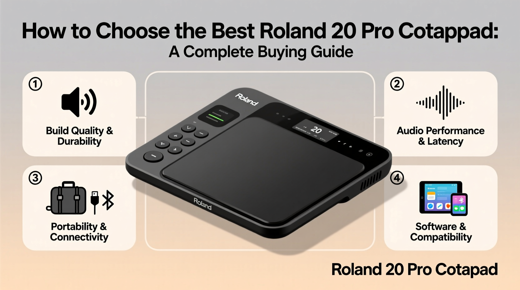 roland 20 pro cotapad