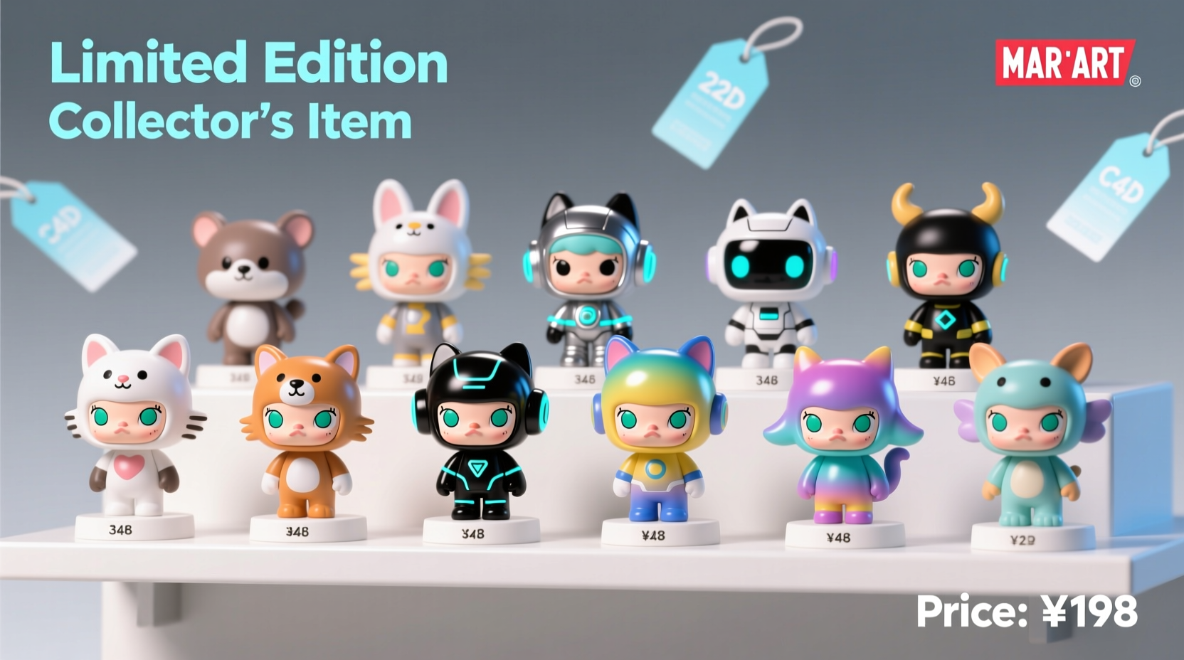 how much are pop mart figures