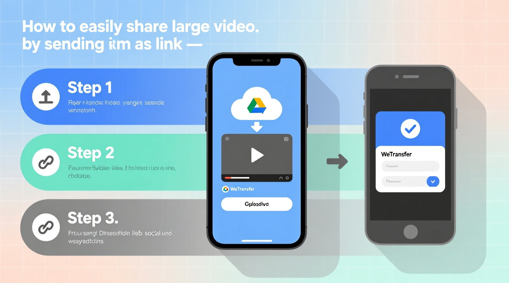 how to easily share large videos by sending them as links a step by step guide