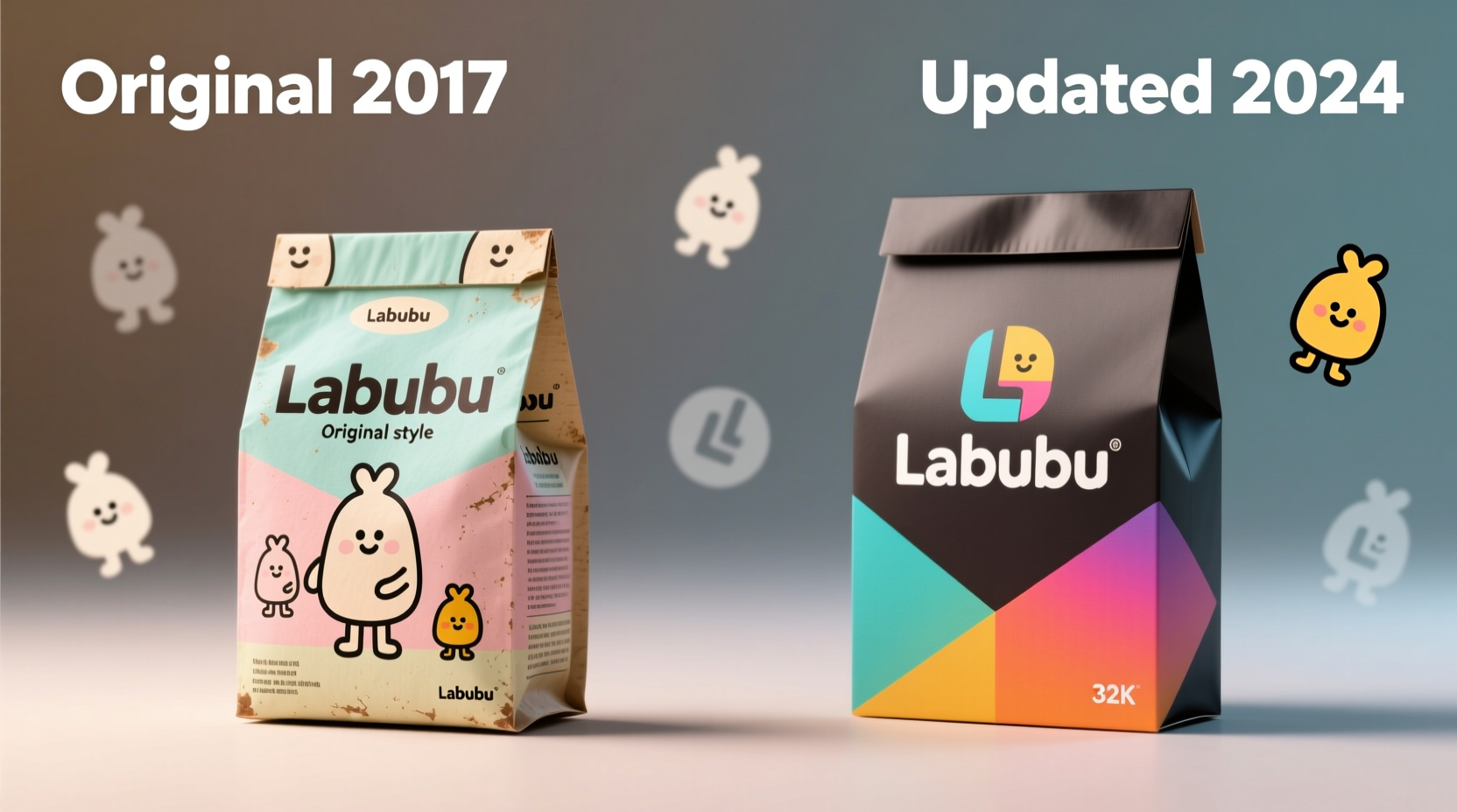 did labubu change their packaging