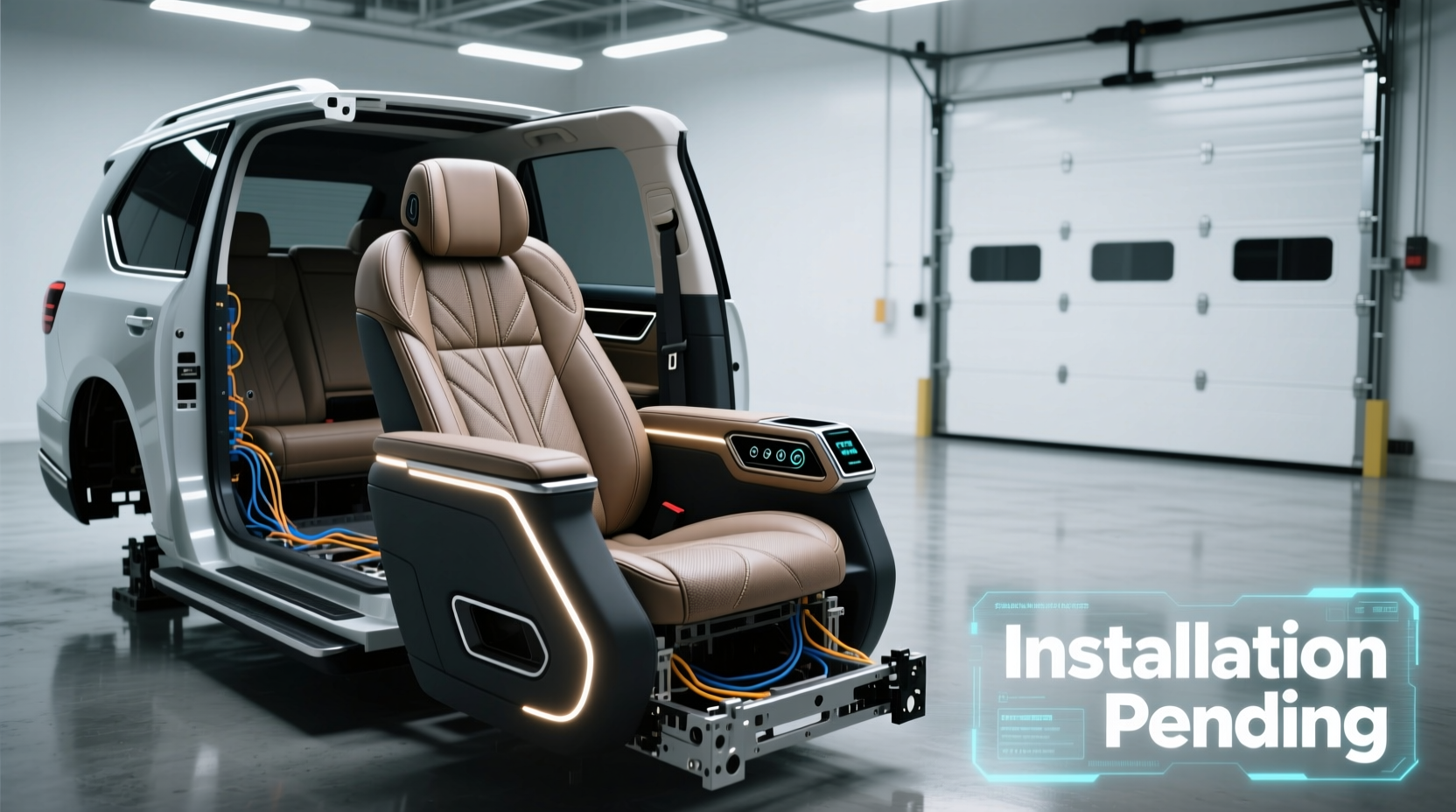 2026 land cruiser vip seat install