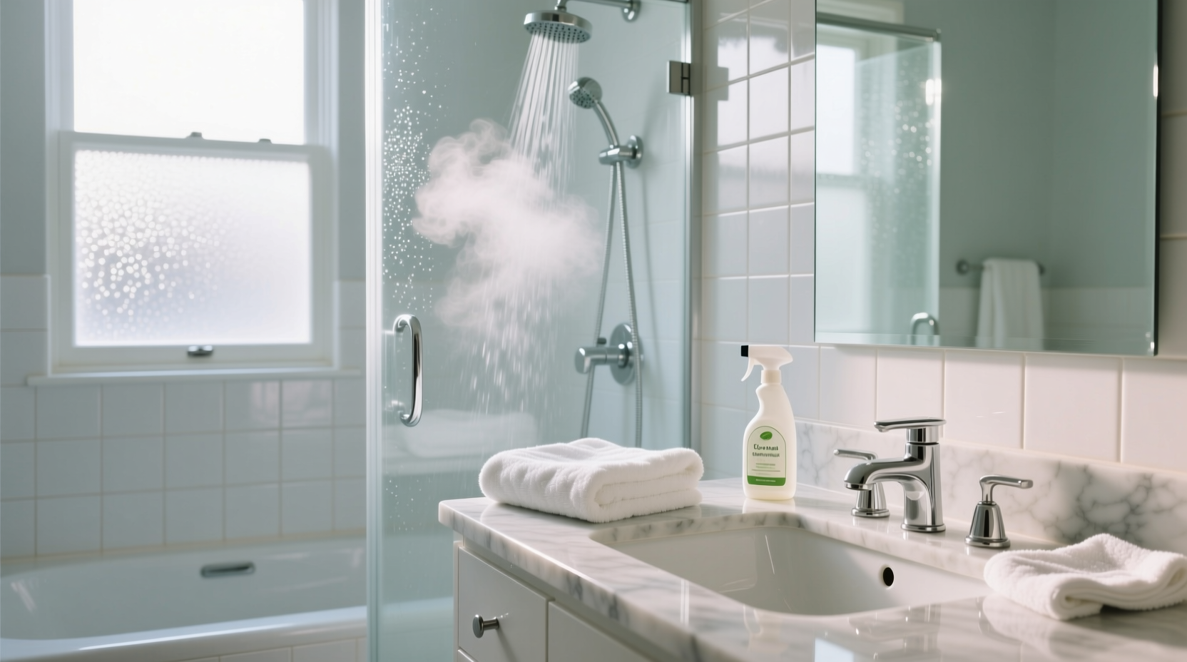 bathroom cleaning