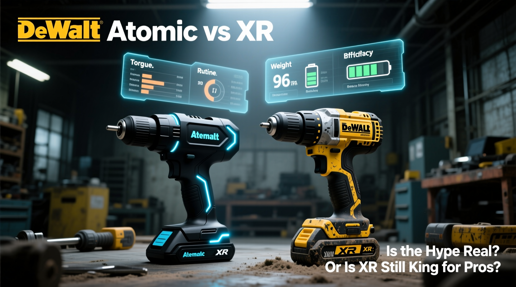 dewalt atomic vs xr is the hype real or is xr still king for pros