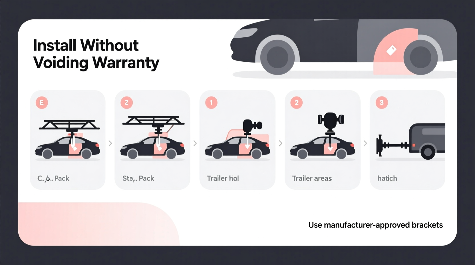 install accessories without voiding warranty