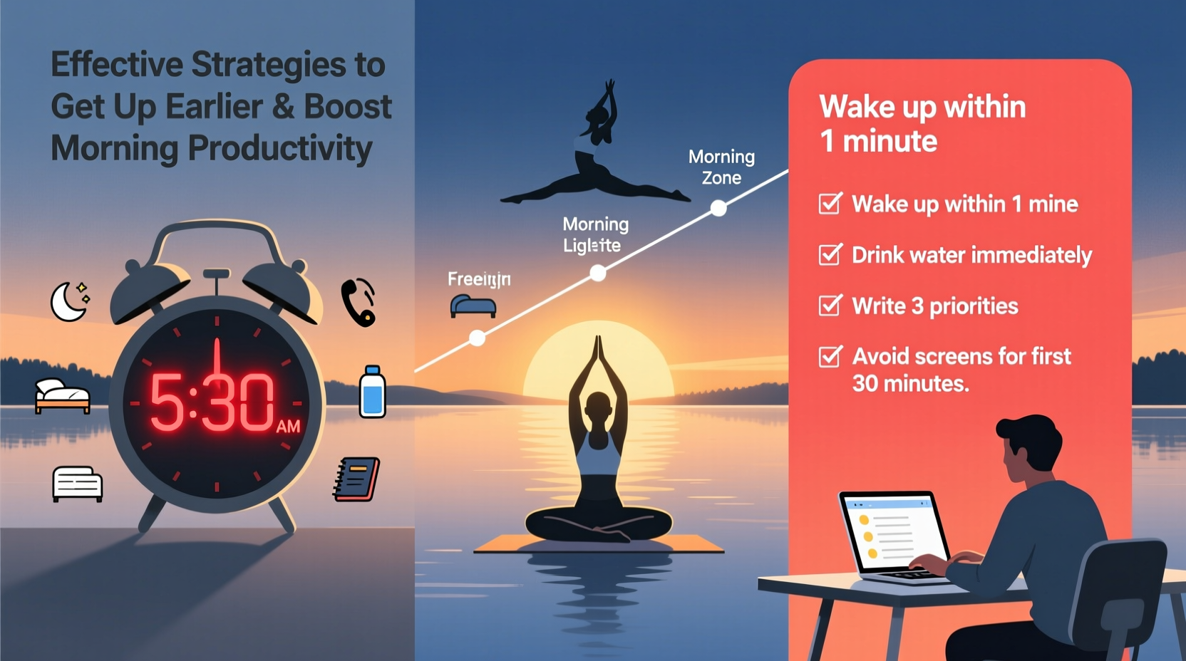 effective strategies to get up earlier and boost your morning productivity