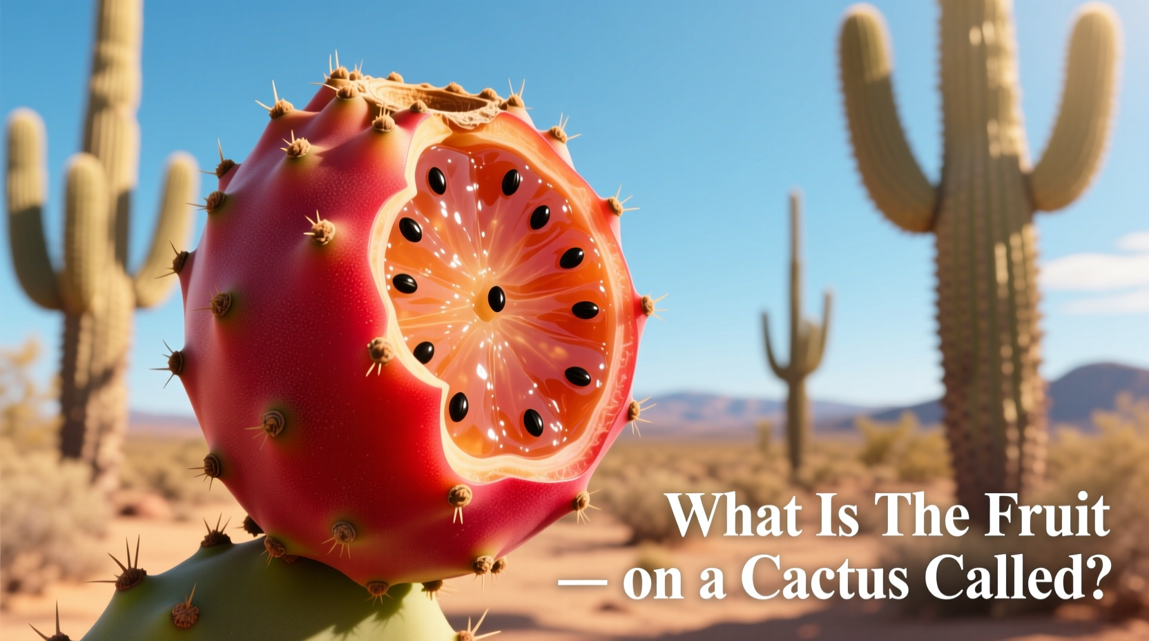 What Is the Fruit on a Cactus Called?