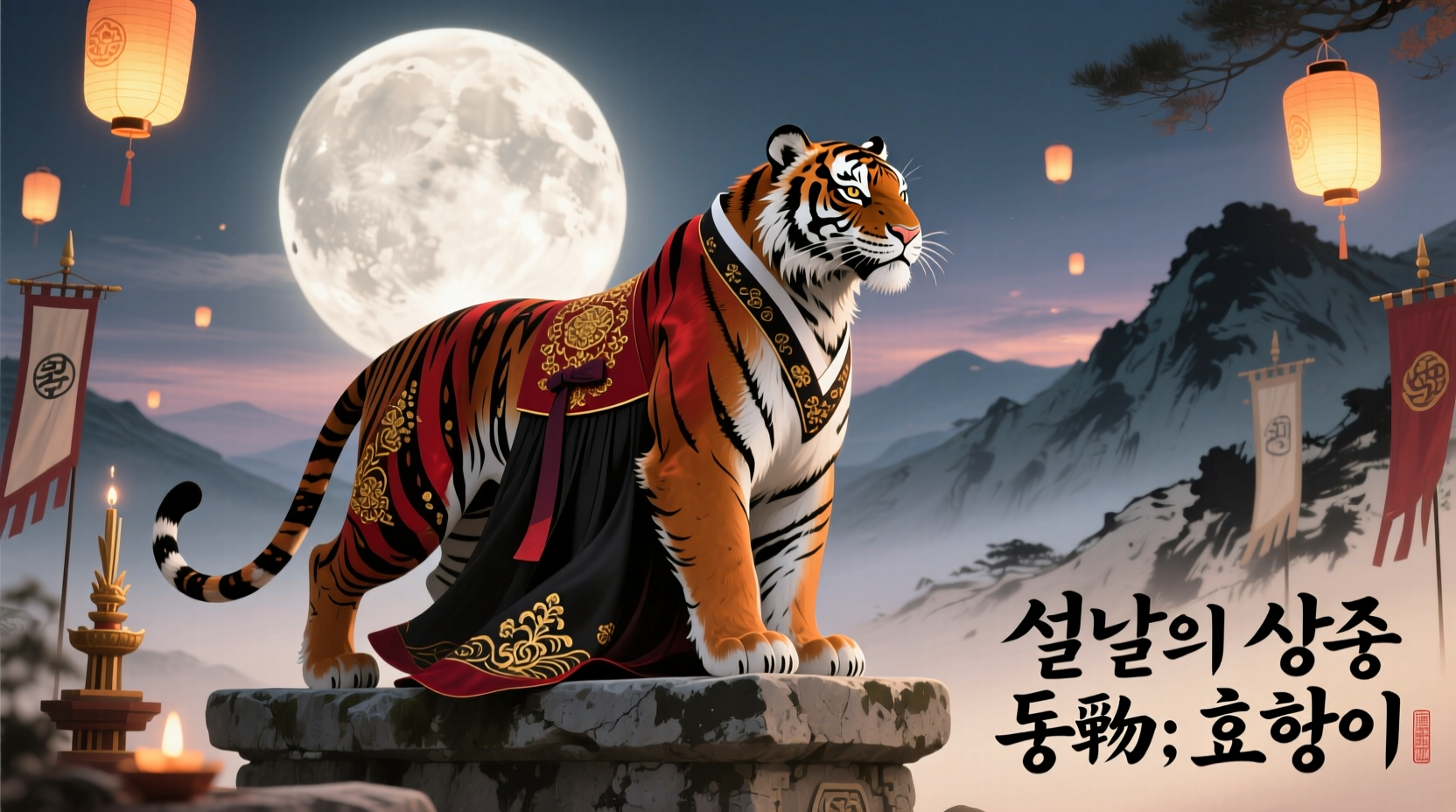 what animql is reprenting the new year of korea