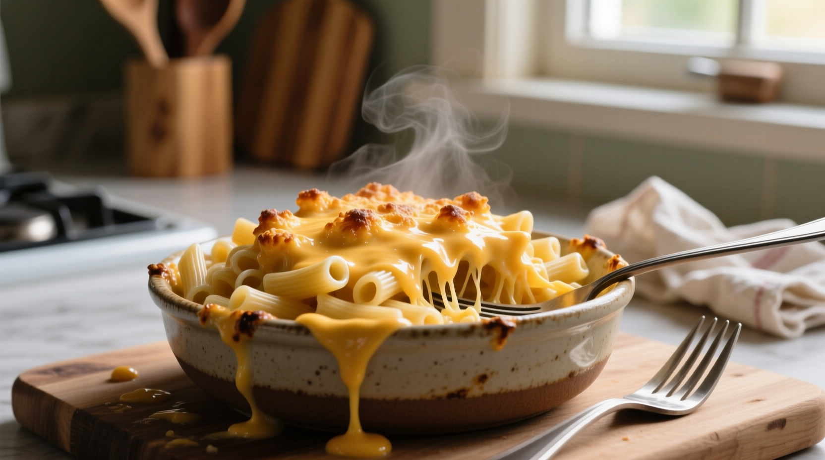 you should waffle leftover mac and cheese