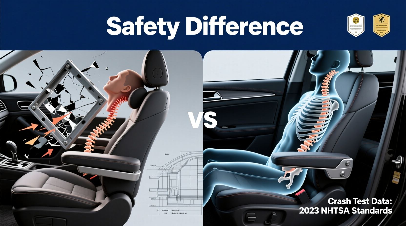 flip up vs fixed armrest safety