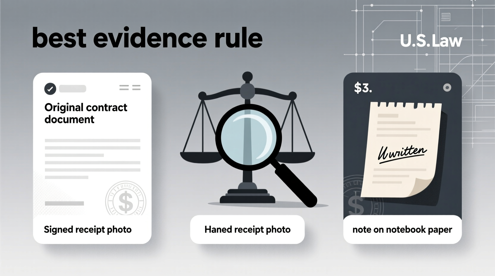 1 the best evidence rule __________ explained with stylish picks under 3