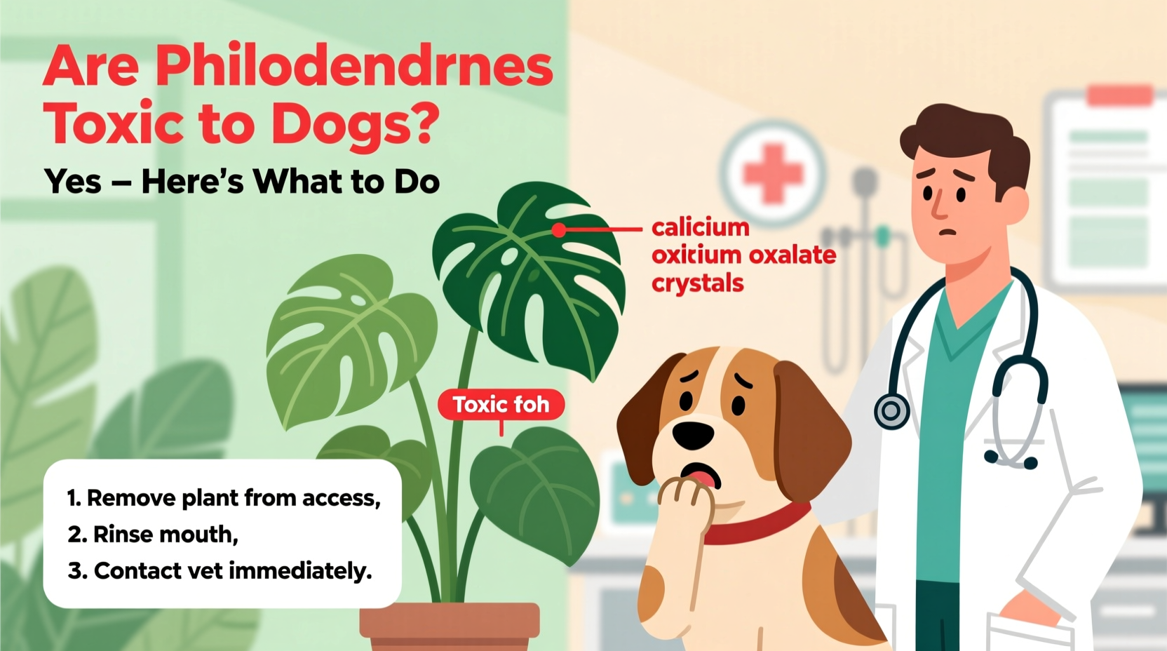 are philodendrons toxic to dogs