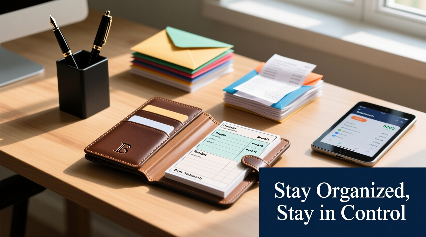 practical tips for using a checkbook cover to organize and protect your finances