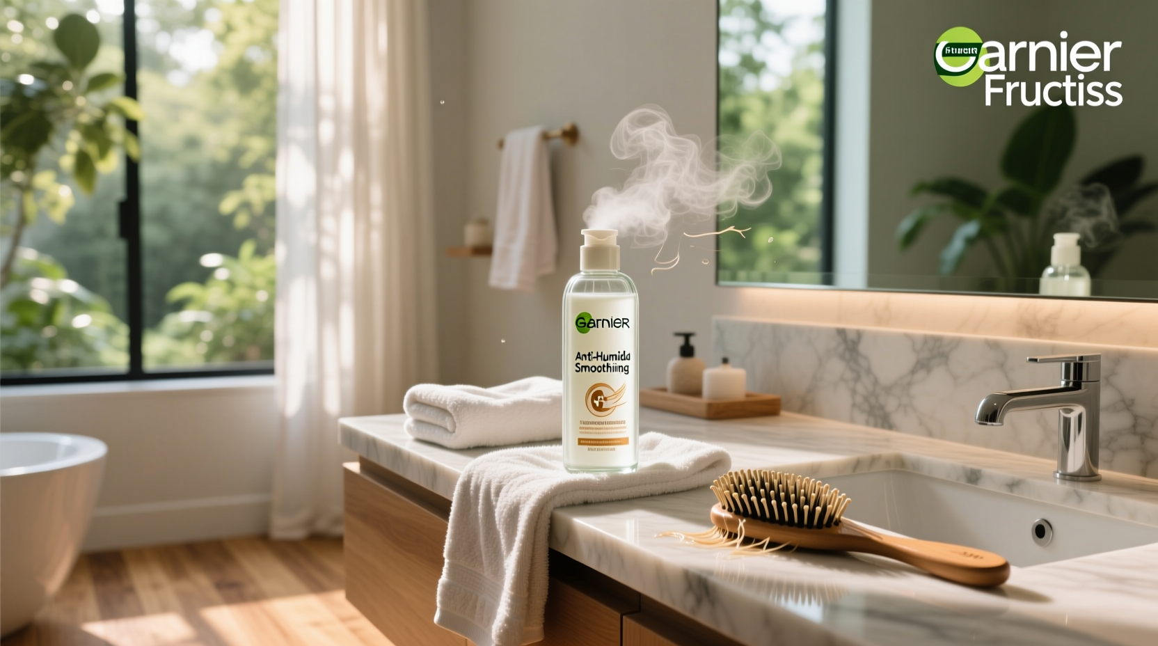 garnier fructis anti humidity smoothing milk guide