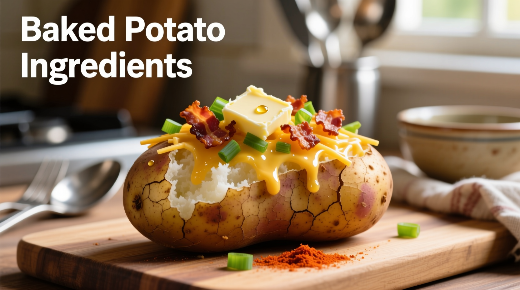 baked potato ingredients