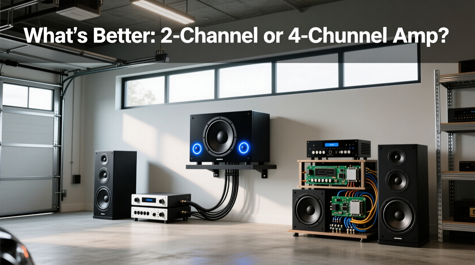 2 vs 4 channel amp which fits your car audio setup 