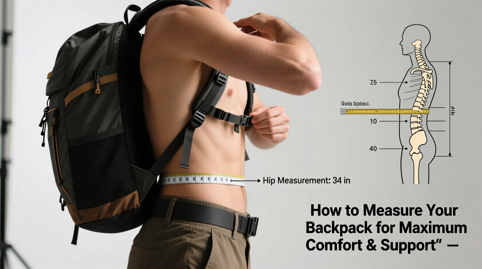 how to accurately measure your backpack for maximum comfort and support