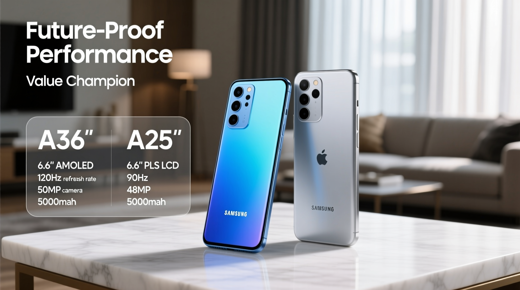 samsung a36 vs a25 is it worth waiting for the a36 or is the a25 good enough