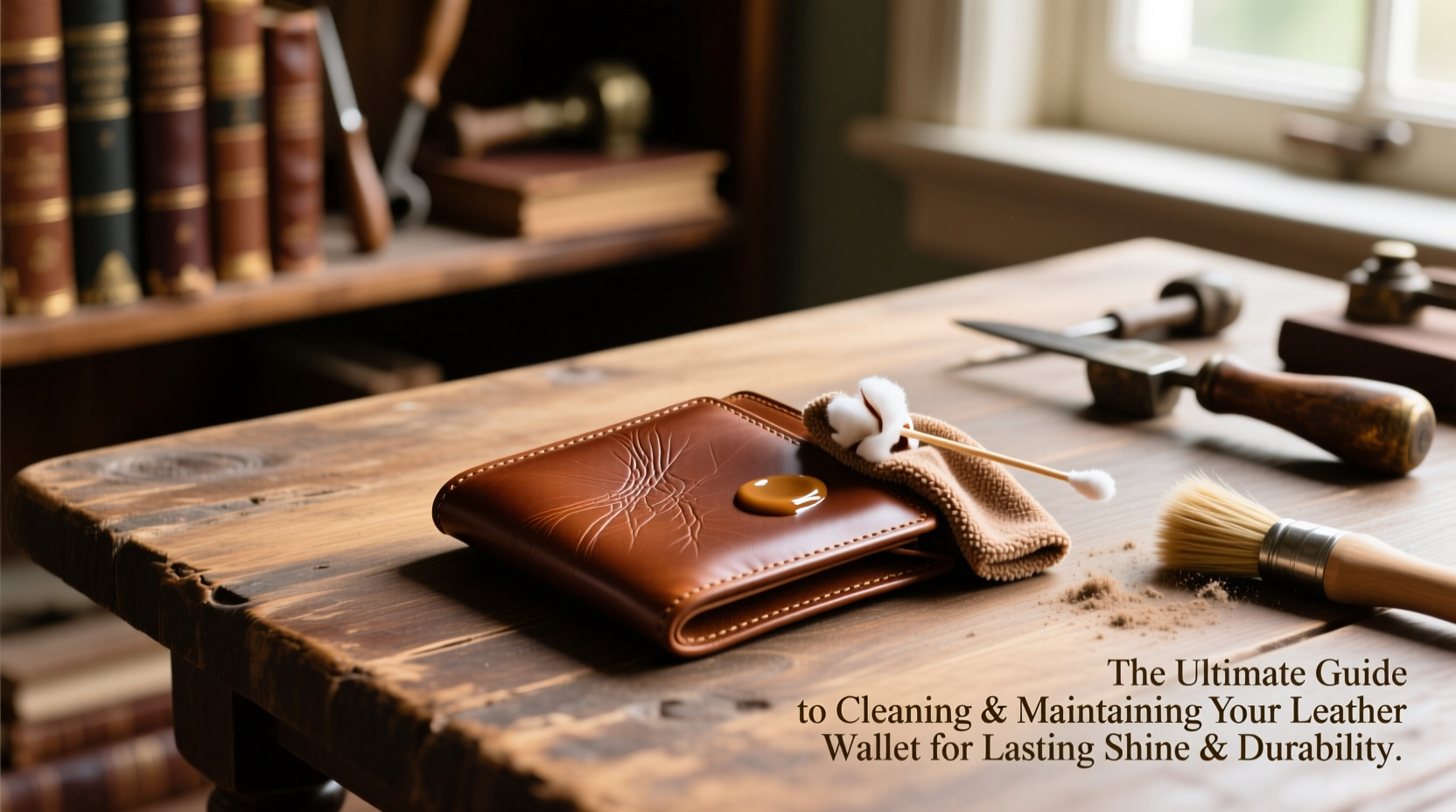 the ultimate guide to cleaning and maintaining your leather wallet for lasting shine and durability